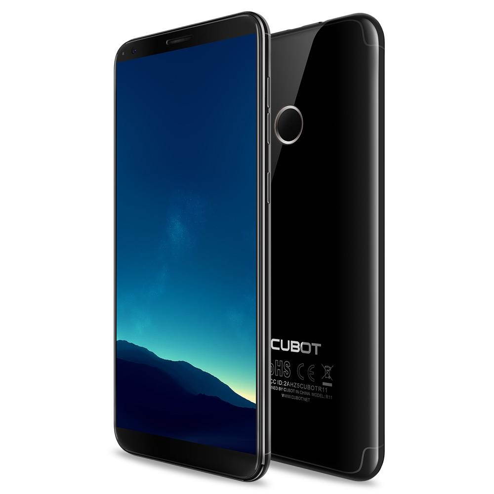 CUBOT R11 3G Phablet 5.5 inch Android 8.1 MTK6580 1.3GHz Quad Core 2GB RAM 16GB ROM Dual Rear Cameras Fingerprint Recognition