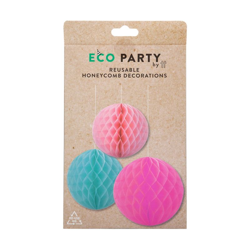 3pk Tissue Honeycombs Party Decoration and Accessories