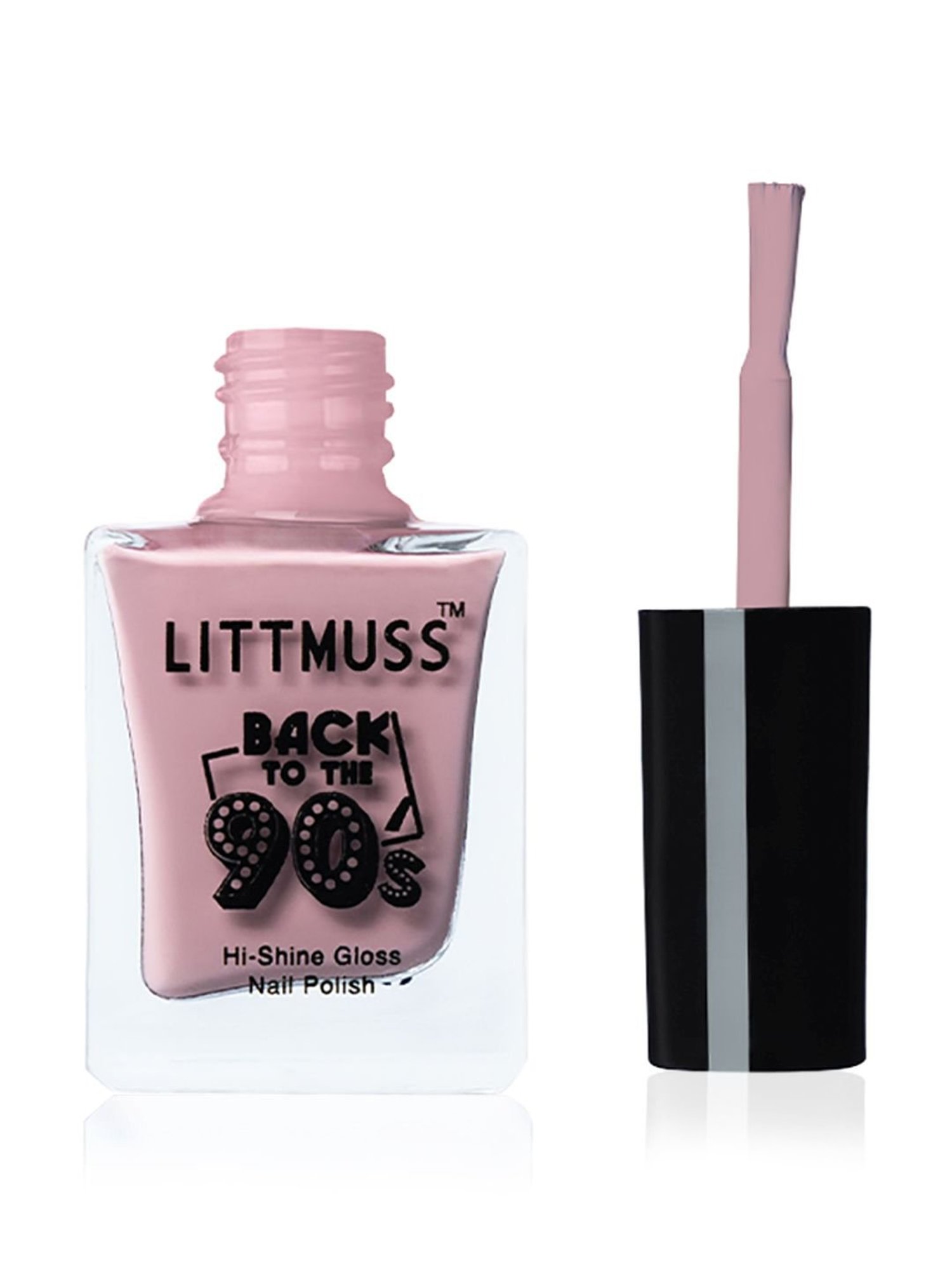 Littmuss Back To The 90's Hi Shine Gloss Nail Polish Purple Taupe 039 - 9.5 ml