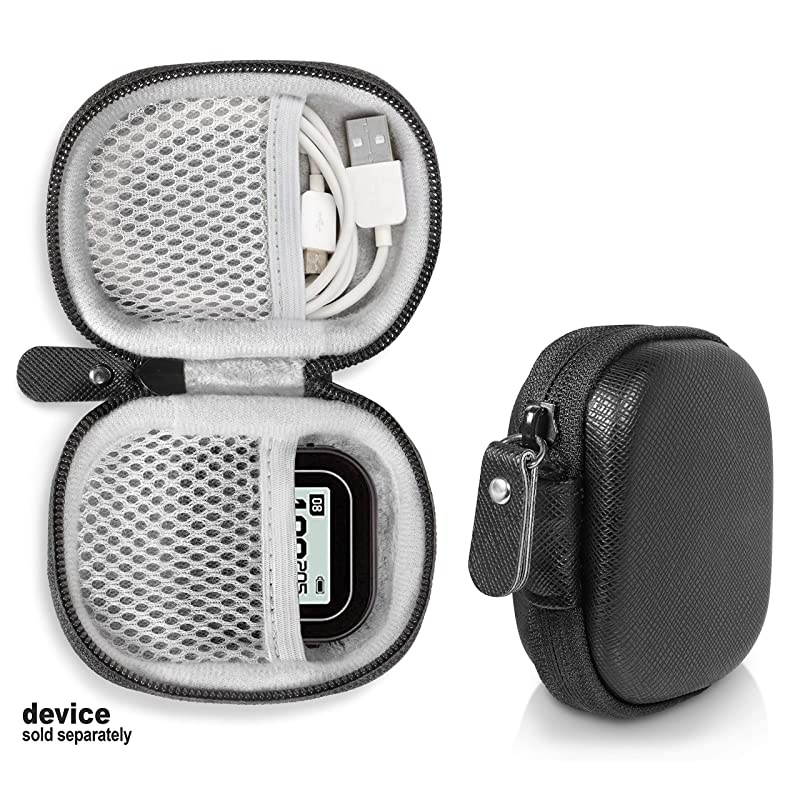 Golf Course GPS Case Compatible with GolfBuddy Voice Voice 2 Bushnell NeoGhost Garmin 0100195900 Approach G10 Mesh Pouches in Both lid and Base for GPS and Cable separatedly