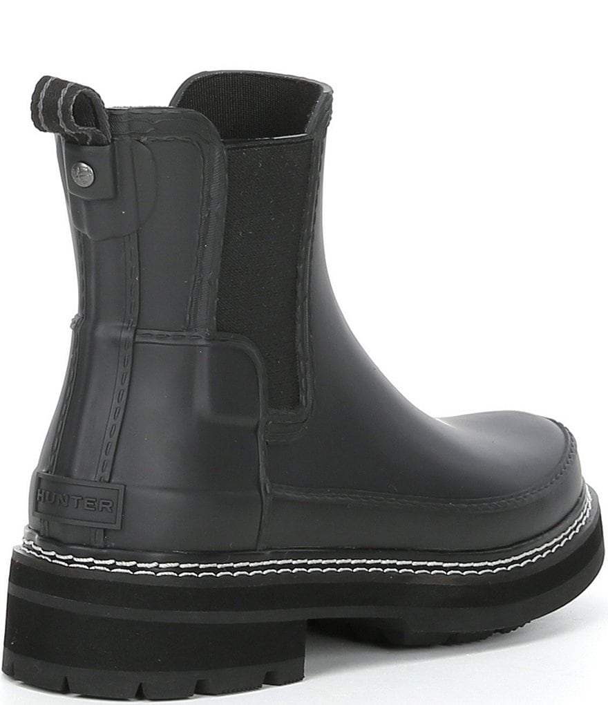 bionica Denali 2 Collection Derinda Waterproof Leather Block Heel Lug Sole Combat Booties