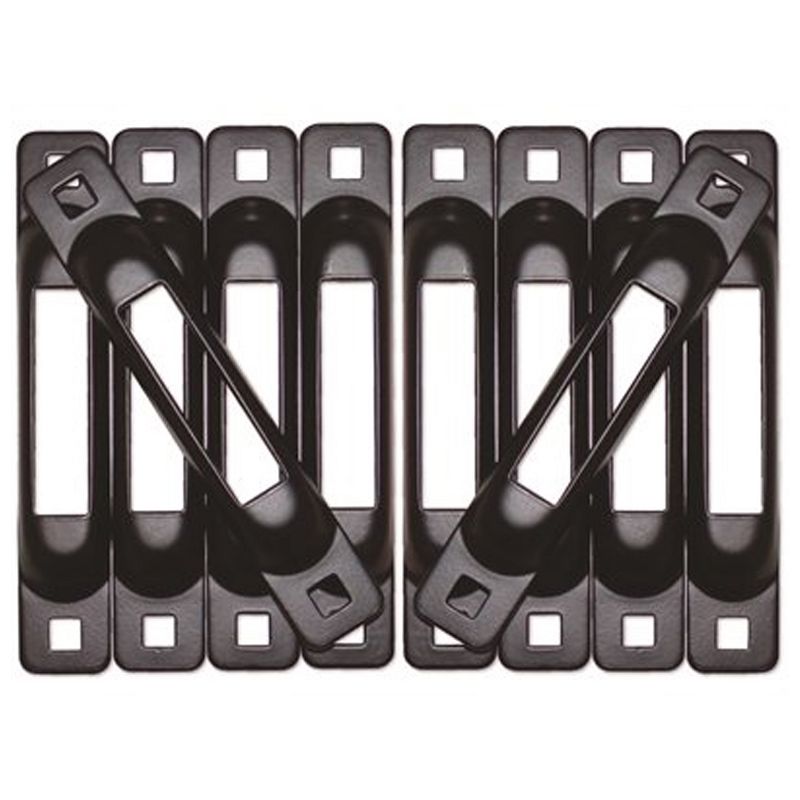 Snap Loc SLSB10 E Track 1000 Pound Capacity Steel Single Strap Truck Trailer Bed Anchor (10 Pack)