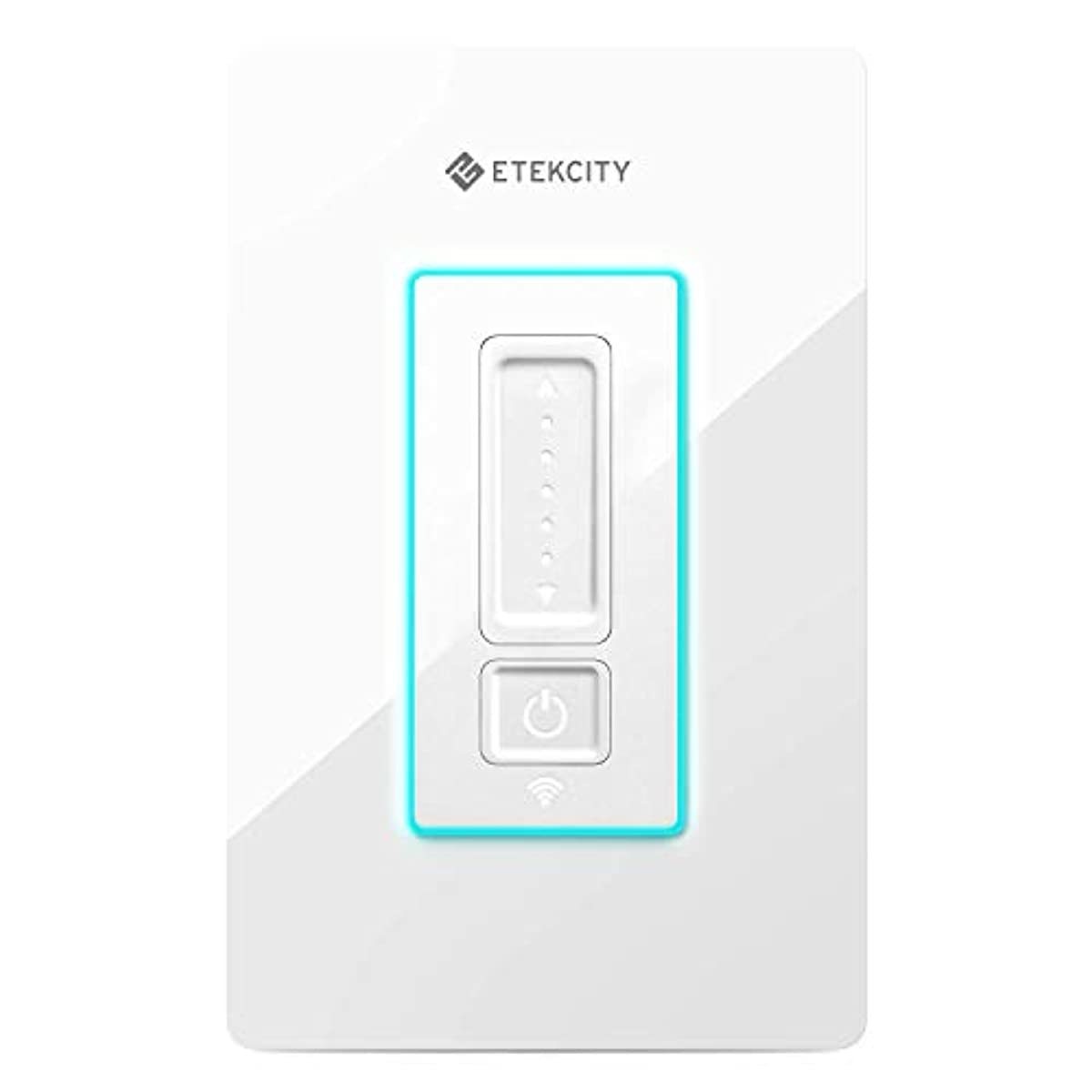 Etekcity Smart Dimmer Switch WiFi Light Switch with RGB Night Light, Works with Alexa, Google Home and IFTTT, Neutral Wire Required, FCC/ETL Listed