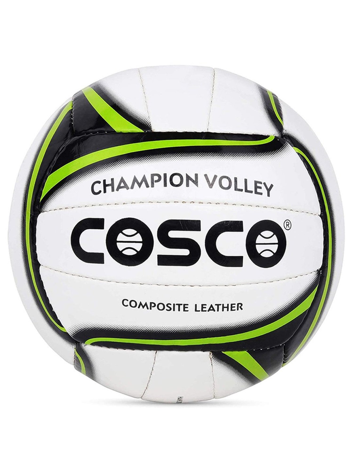 Cosco Champion Polyester Volleyball (White) Size - 4