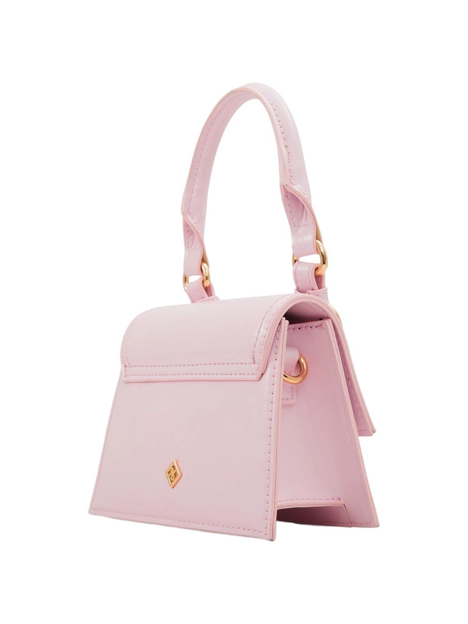 Call It Spring Pink Solid Small Handbag