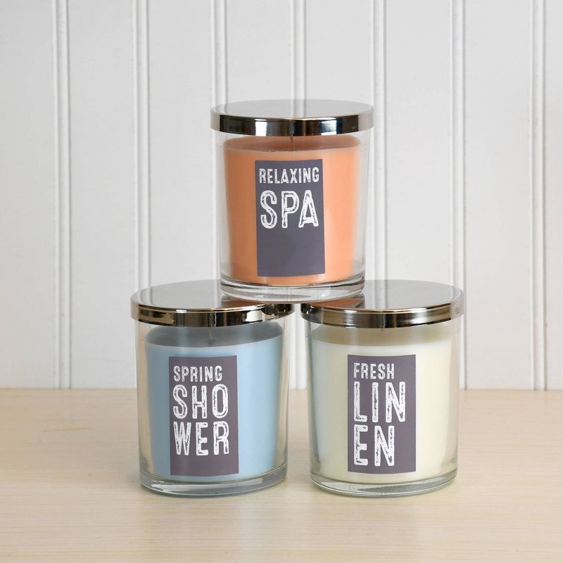 18oz 3ct Fresh Collection Scented Candle Set