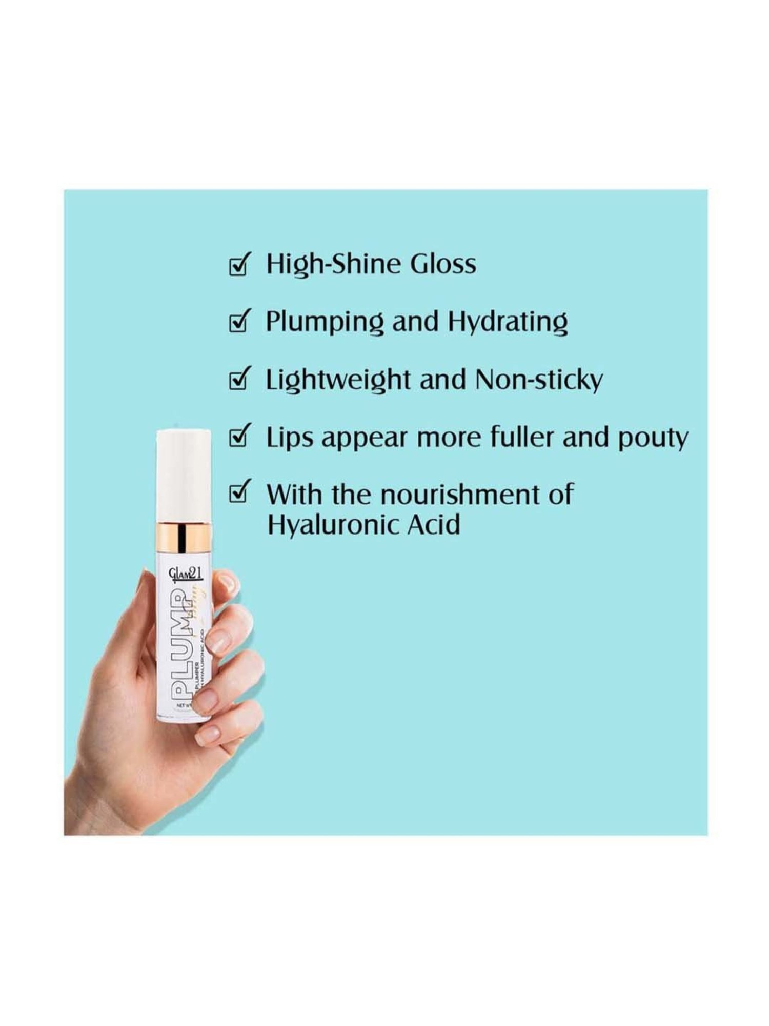 Glam21 Plump Play Lip Plumper 01 Starlight - 5 gm