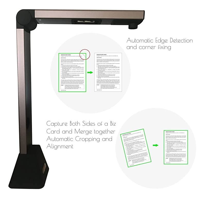 Document Camera HD Digital Portable 8MP A3 USB Document Scanner LV-3 Series LV-3800