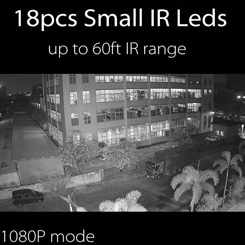 Bright Clear Night Vision 2MP Wide Angle AHD TVI CVI 960H Indoor Outdoor Dome CCTV Camera  1080P Security IR Analog Camera Waterproof Eyeball Cam for Surveillance Metal