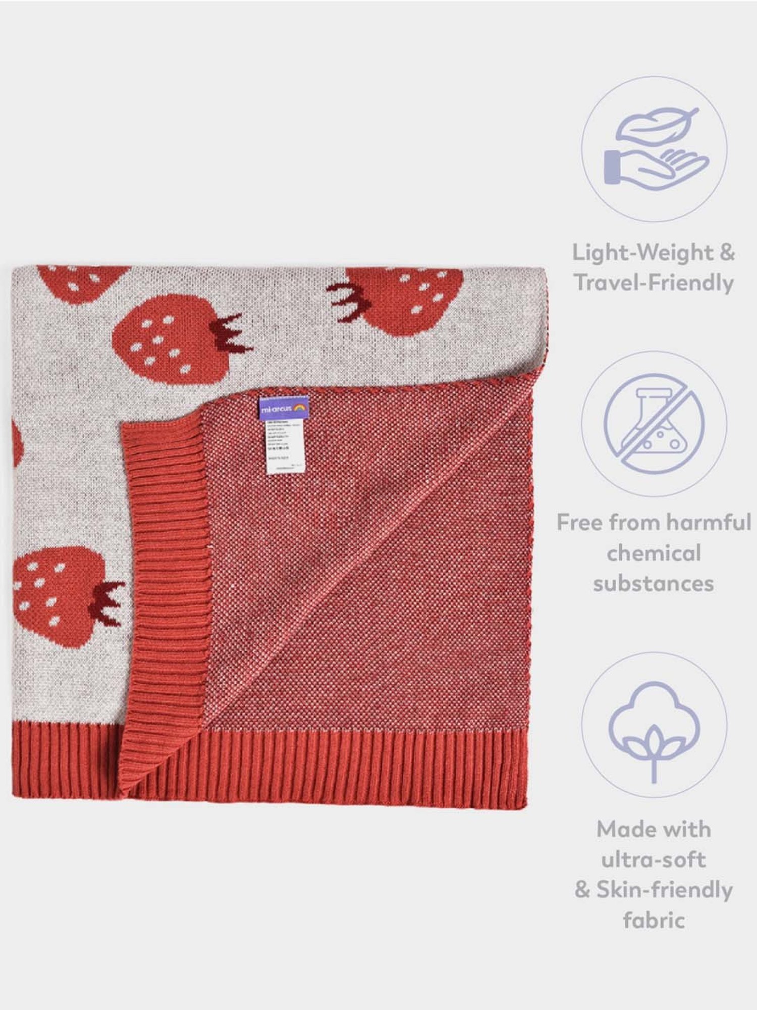 The White Willow White Infant Head Support Pillow - Set of 1