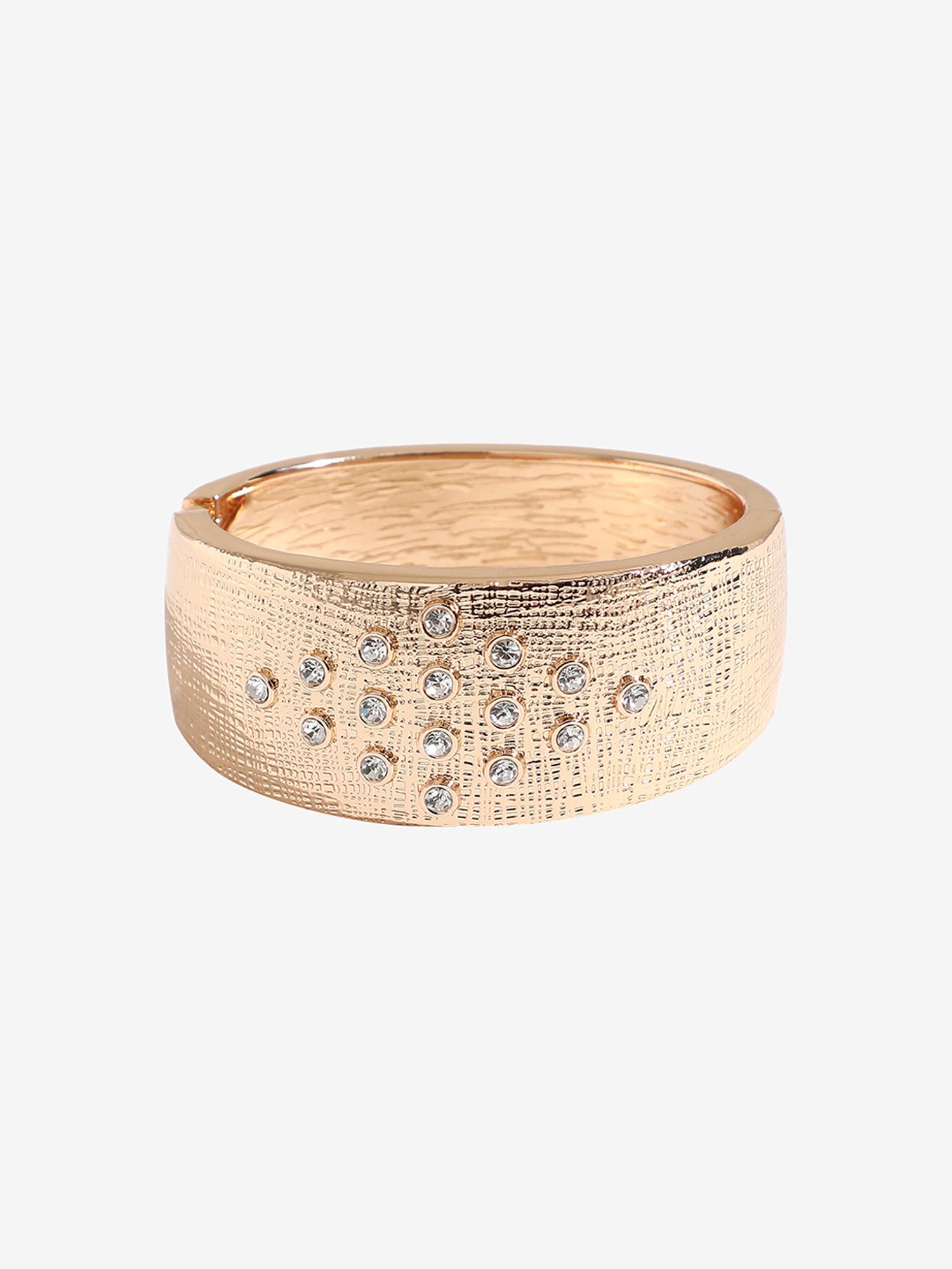 SOHI Textured Crystal Bracelet For Women