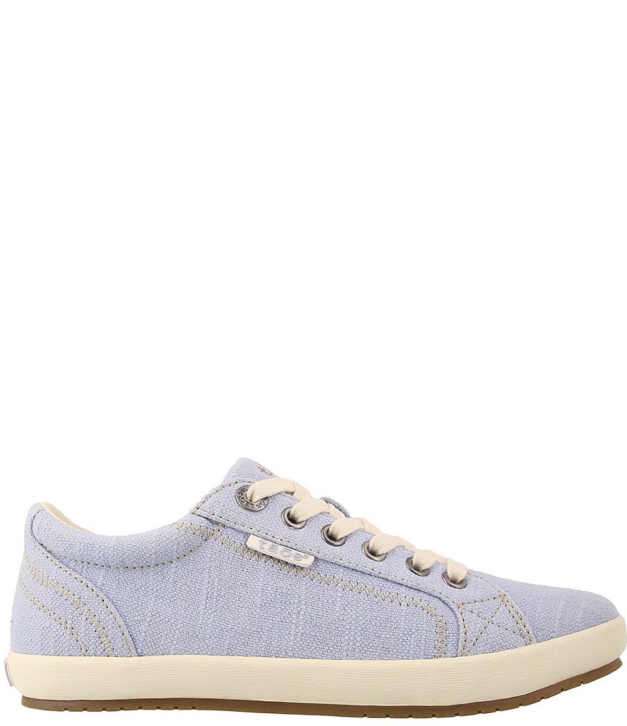 Taos Footwear Star Hemp Canvas Lace-Up Sneakers