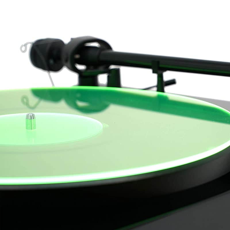 Turntable Mat - GreenLit - LP Slipmat