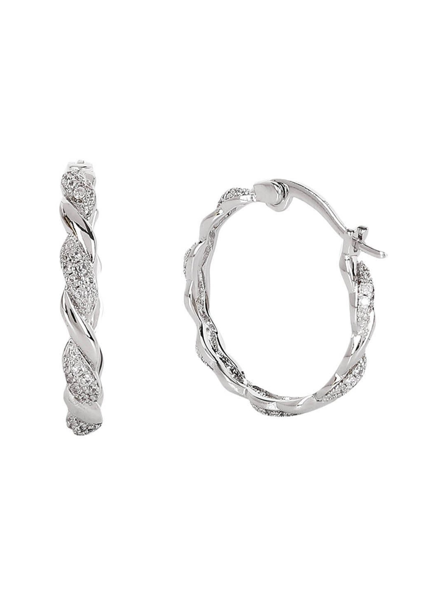 The Real Effect London 800 Silver Earrings for Women
