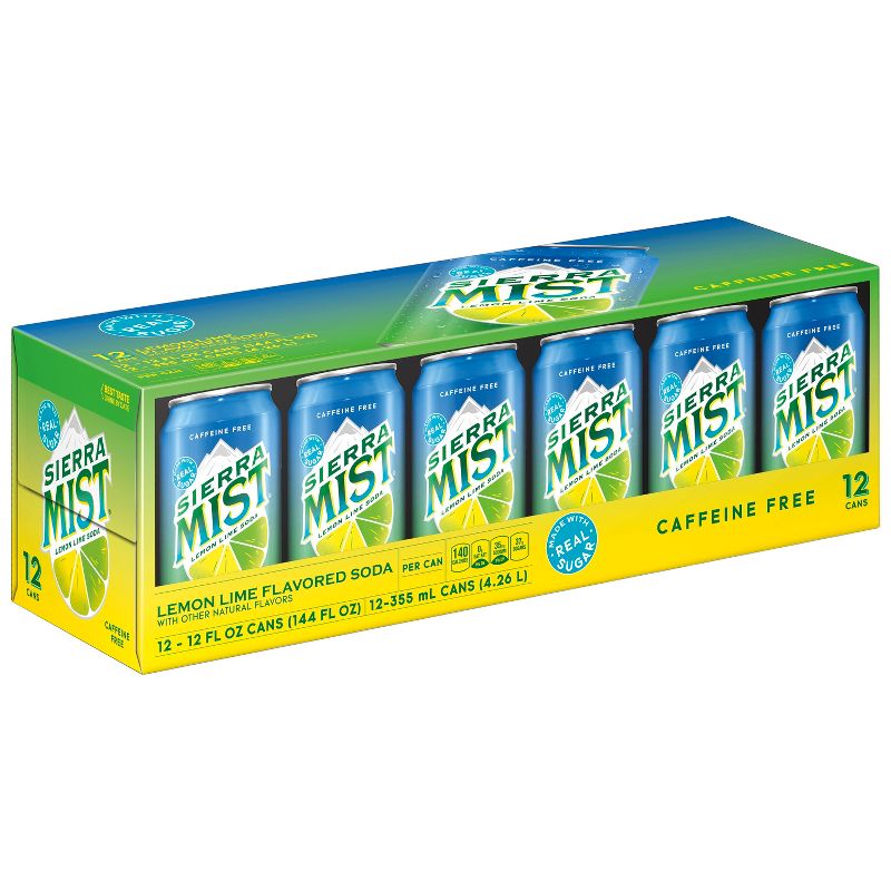 Sierra Mist Soda - 12pk/12 fl oz Cans