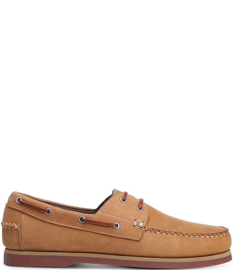 Allen-Edmonds Men's Force 10 Water Resistant Leather Slip-On Boat Shoes