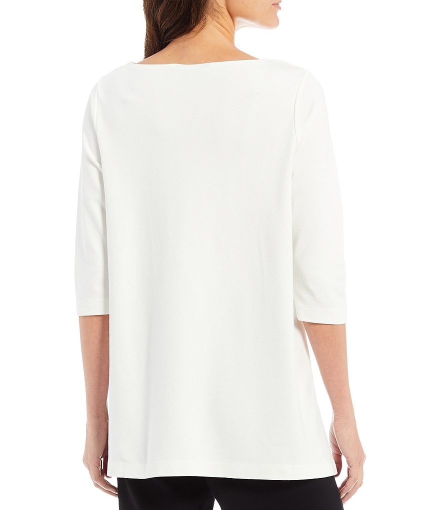 Bryn Walker Piera Ponti Elbow Sleeve Crew Neck Shirt