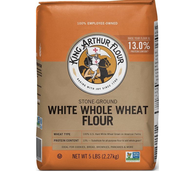 King Arthur Flour Unbleached White Whole Wheat Flour - 5lbs