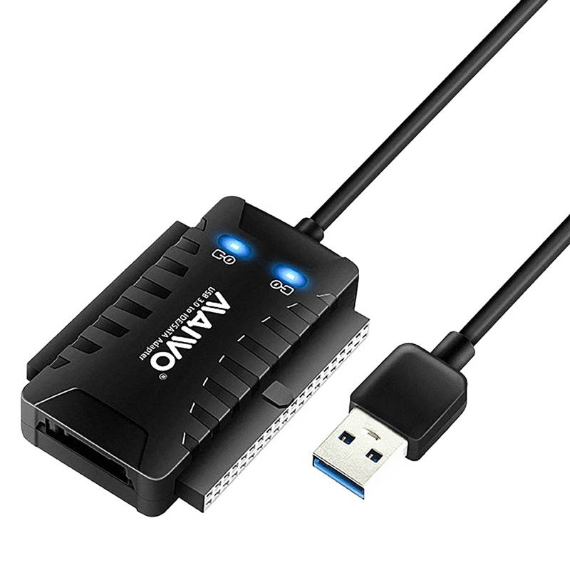 USB3.0 to IDE/SATA Interface Adapter Supports 2.5/3.5 Inch Universal Hard Disk Adapter