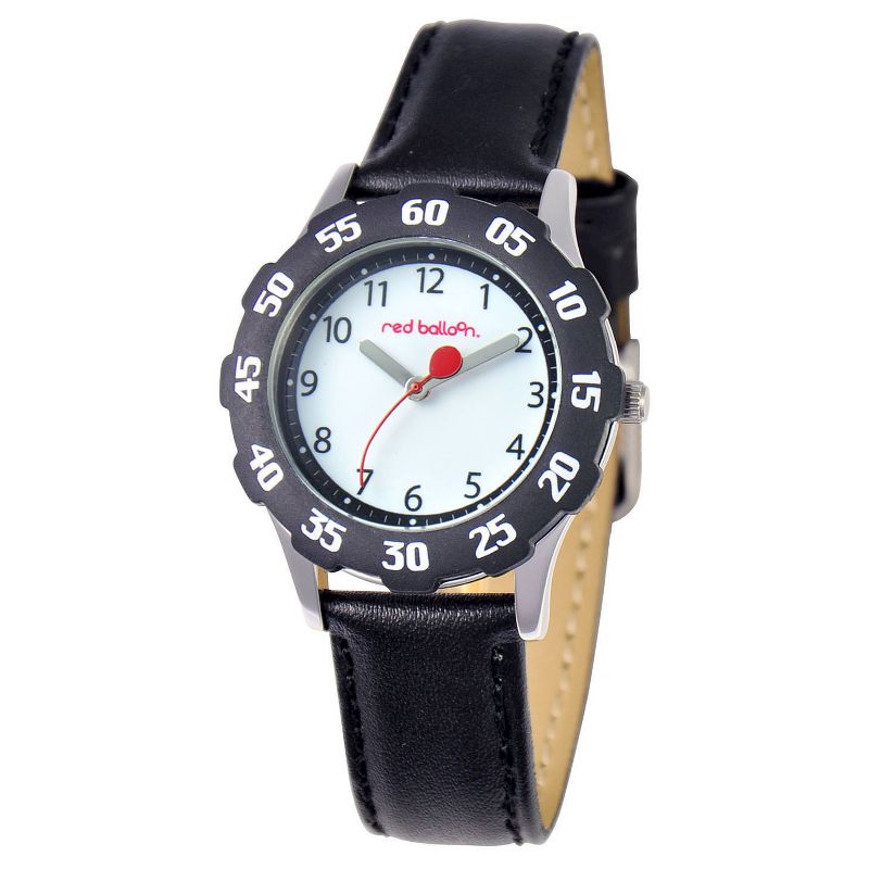 Boys' Red Balloon Stainless Steel Watch - Black