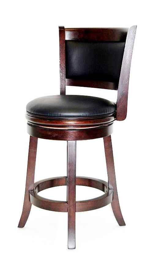Boraam 48824 Augusta 24 Inch Counter Stool - Cappuccino Finish