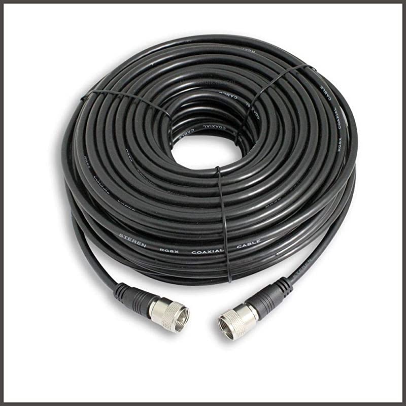 Coax Cable Connector Coaxial Cable Connector Antenna Cable RG8X Coax Connector RG8X Coaxial Cable UHF Antenna Cable Male To Male Cable Coaxial Cable 100 Feet 304 M  205700
