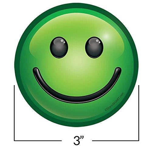 StoreSMART - 3" Mood Magnets for Status Visualization - 15-Pack - FACE3-VP-15