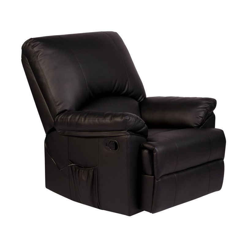 Reynolds Massage Recliner Black - Relaxzen