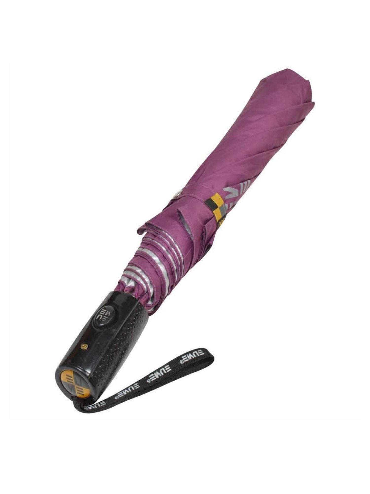 Eume Armor Purple Solid 2 Fold Umbrella - 24.5 inch