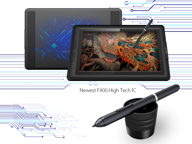 XP-Pen Artist15.6 15.6 Inch IPS Drawing Monitor Pen Display Graphics Digital Monitor with Battery-free Passive Stylus (8192 levels pressure)