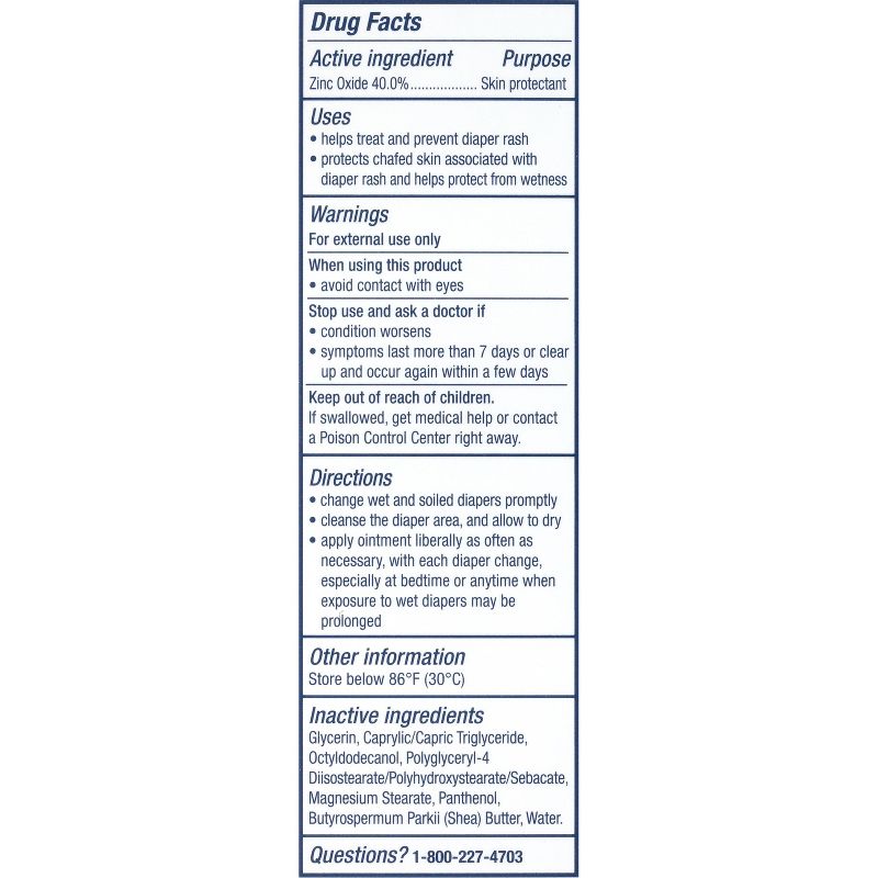 Aquaphor Baby Diaper Rash Paste - 3.5oz