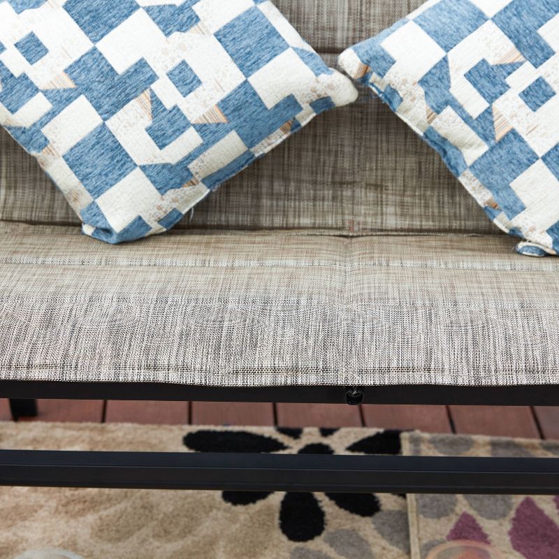 2pc Outdoor Patio Glider Seating Set - Patio Festival