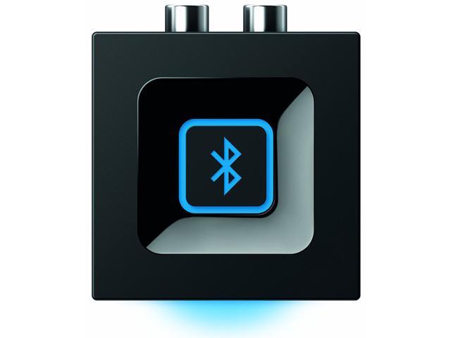 Bluetooth Audio Adapter, Logitech Bluetooth Audio Adapter for Bluetooth Streaming, Multipoint Bluetooth connectivity and Long-range wireless, Works with most speakers Bluetooth