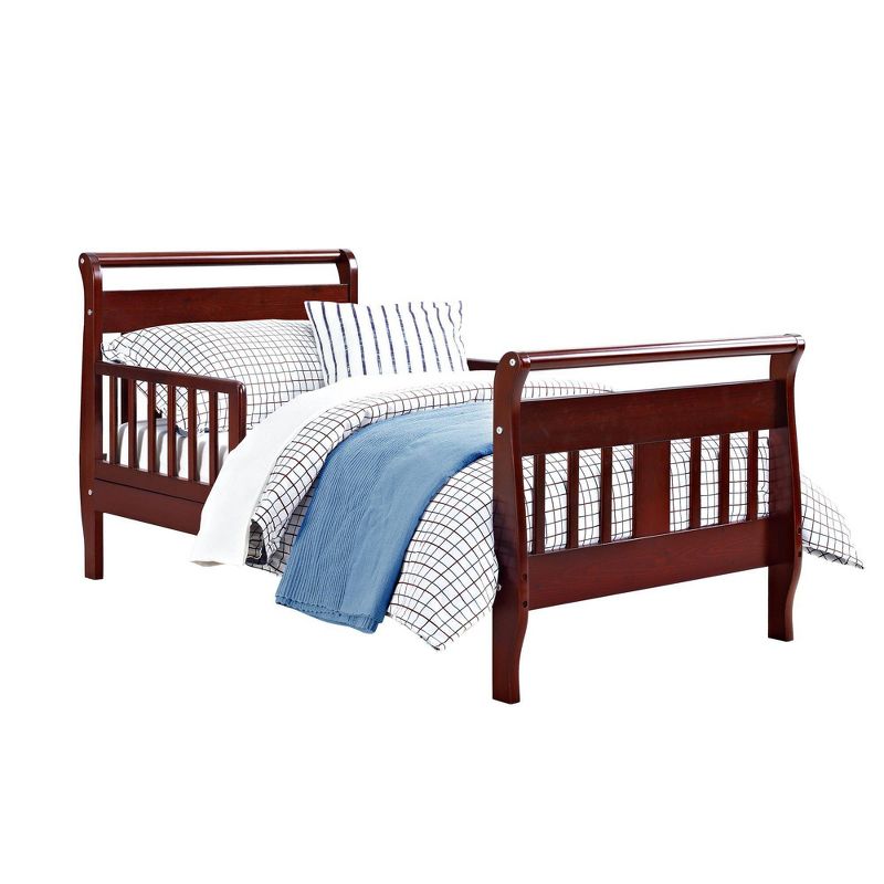 Toddler Boyce Sleigh Bed Cherry - Room & Joy