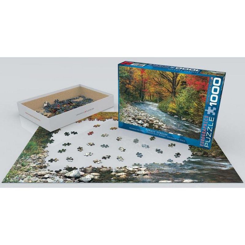 Eurographics Inc. Forest Stream 1000 Piece Jigsaw Puzzle