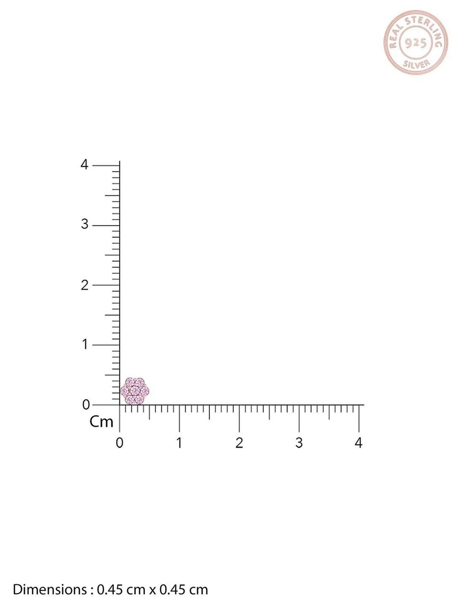 GIVA 92.5 Sterling Silver Flower Earrings for Kids