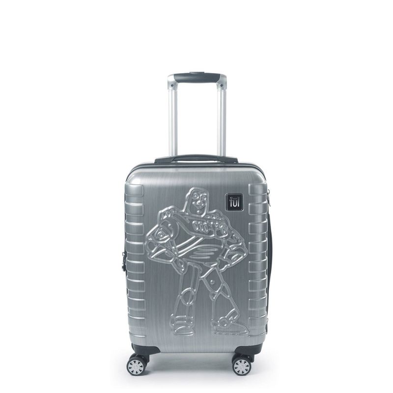 FUL Disney Toy Story 4 Buzz Lightyear 21" Spinner Suitcase - Silver