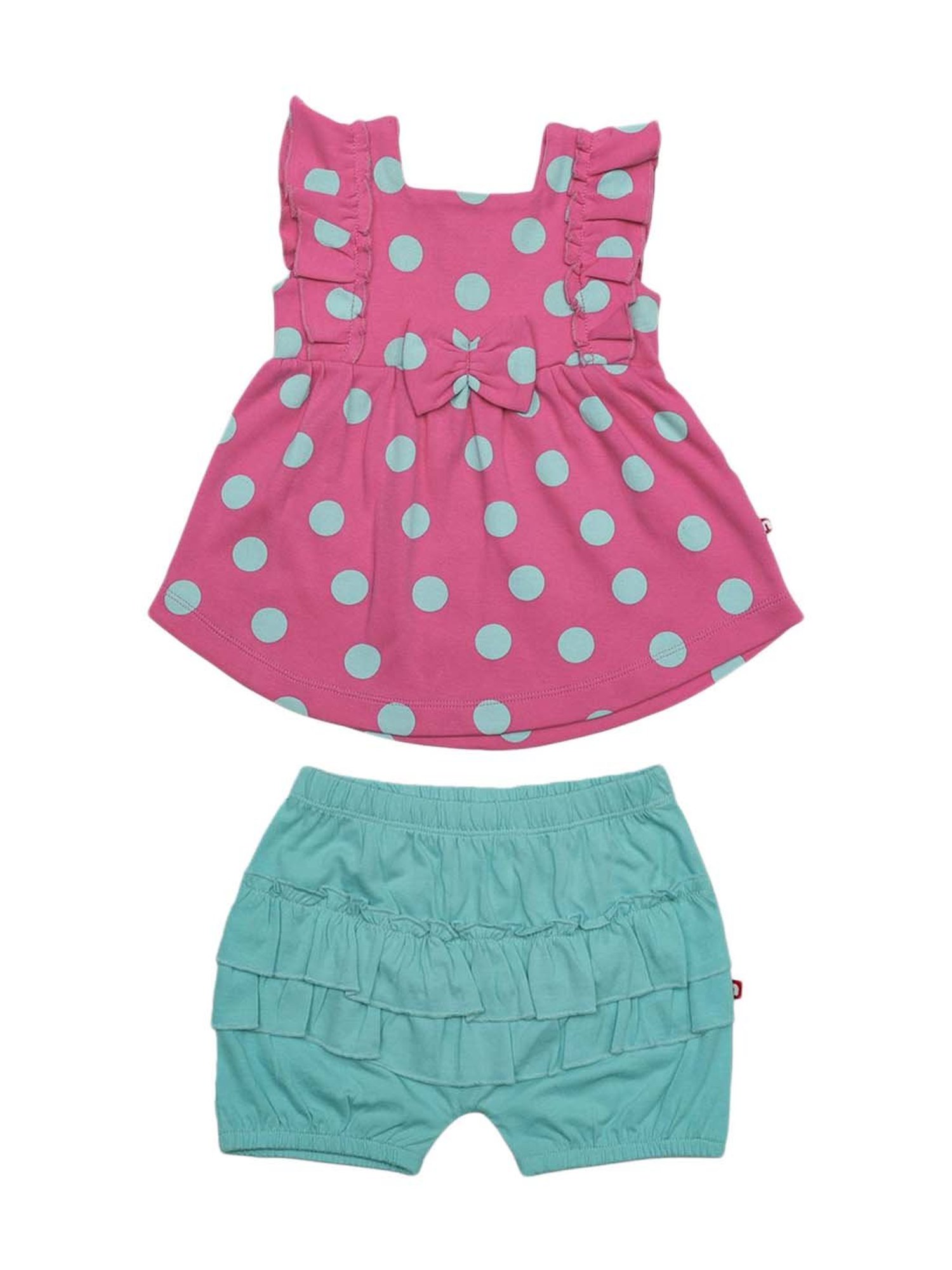 Nino Bambino Kids Multicolor Cotton Printed Dress