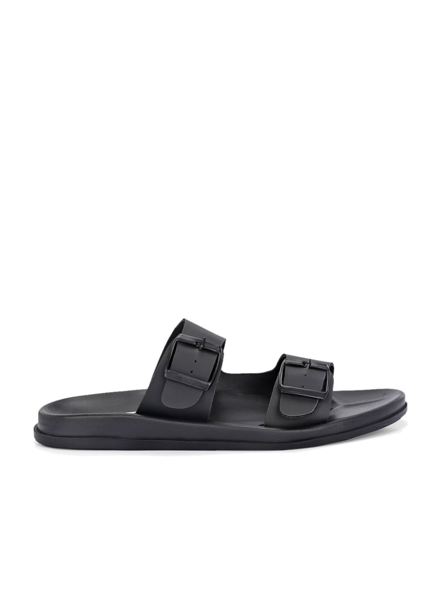 Hoversole Men's Black Casual Sandals