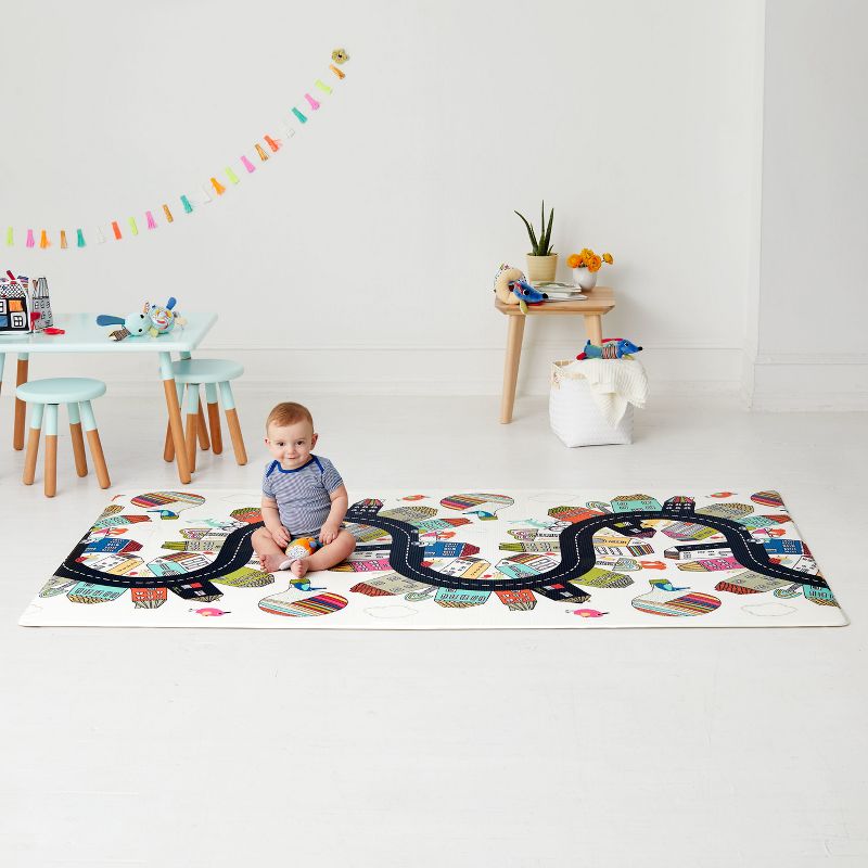 Skip Hop Double Play Reversible Playmat - Vibrant Village
