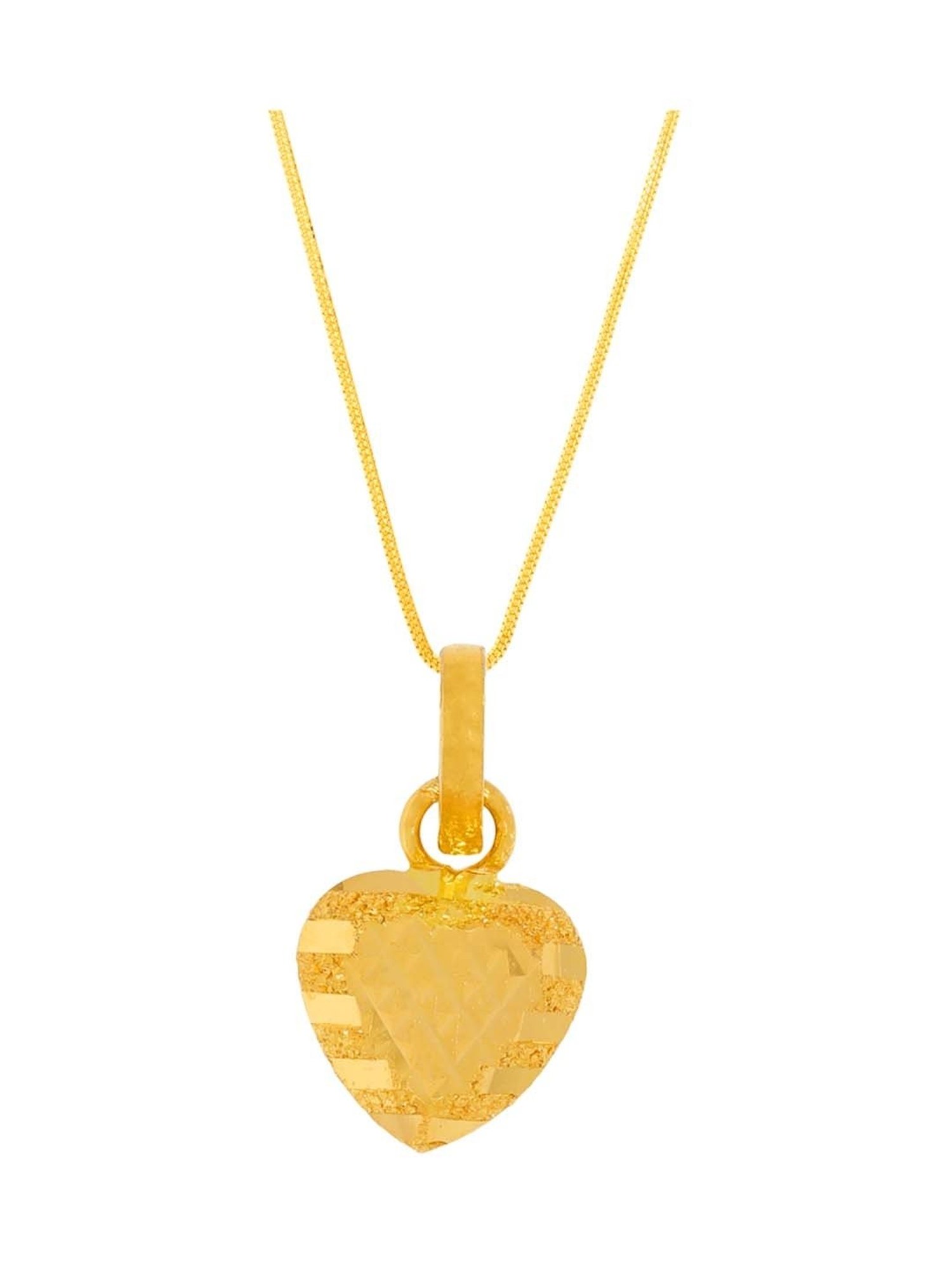 Waman Hari Pethe Jewellers 22k Gold Pendant for Women