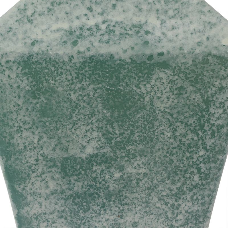 19.5" Carrol Geometric Table Lamp (Includes LED Light Bulb) Soft Turquoise - Decor Therapy