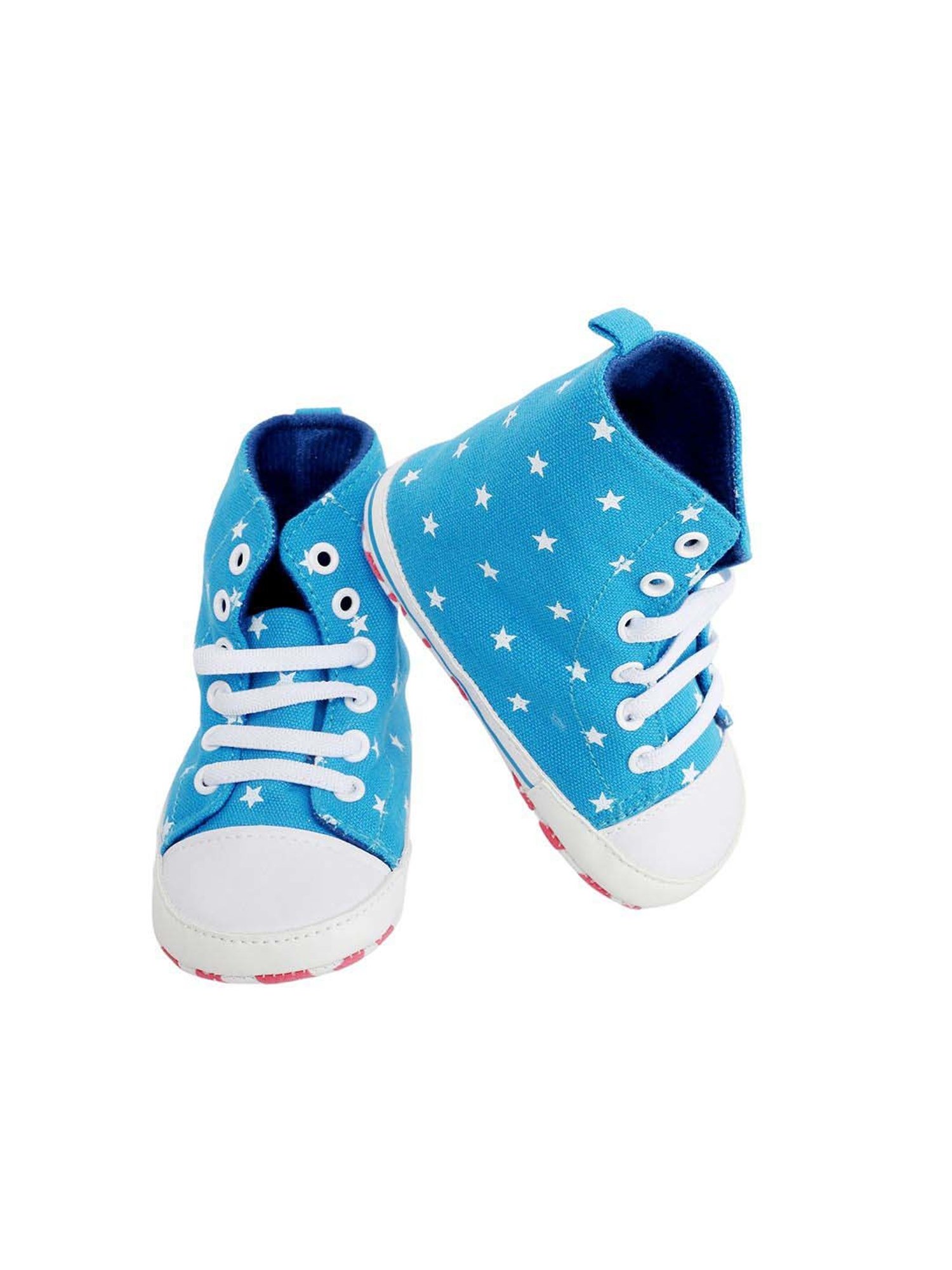 Baby Moo Kids Blue Casual Booties