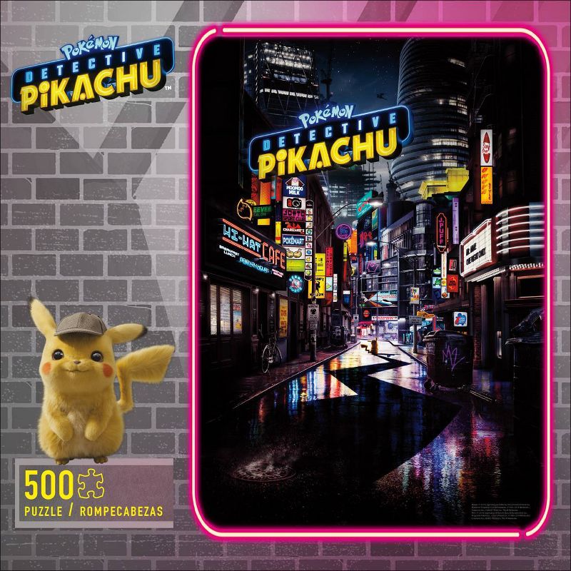 Buffalo Games Entertainment: Pokemon Detective Pikachu Poster Puzzle 500pc