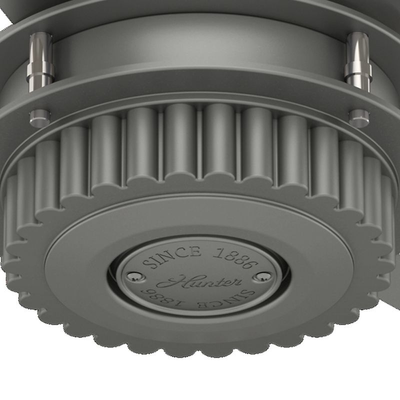 54" Chronicle Damp Rated Ceiling Fan with Wall Control Silver  - Hunter