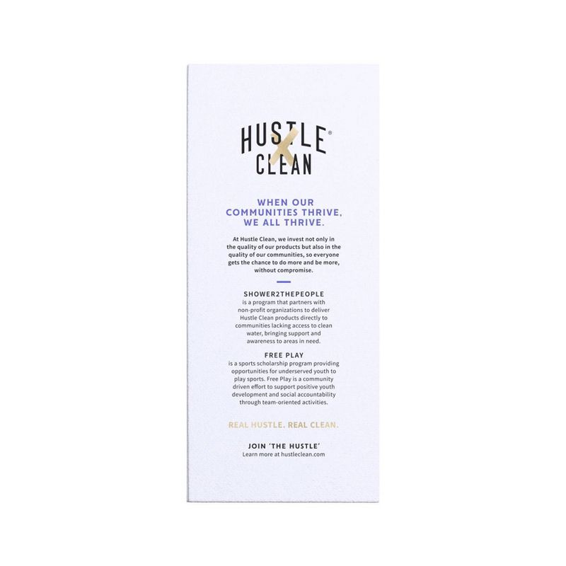 Hustle Clean Body Wipes Box Unscented - 10ct