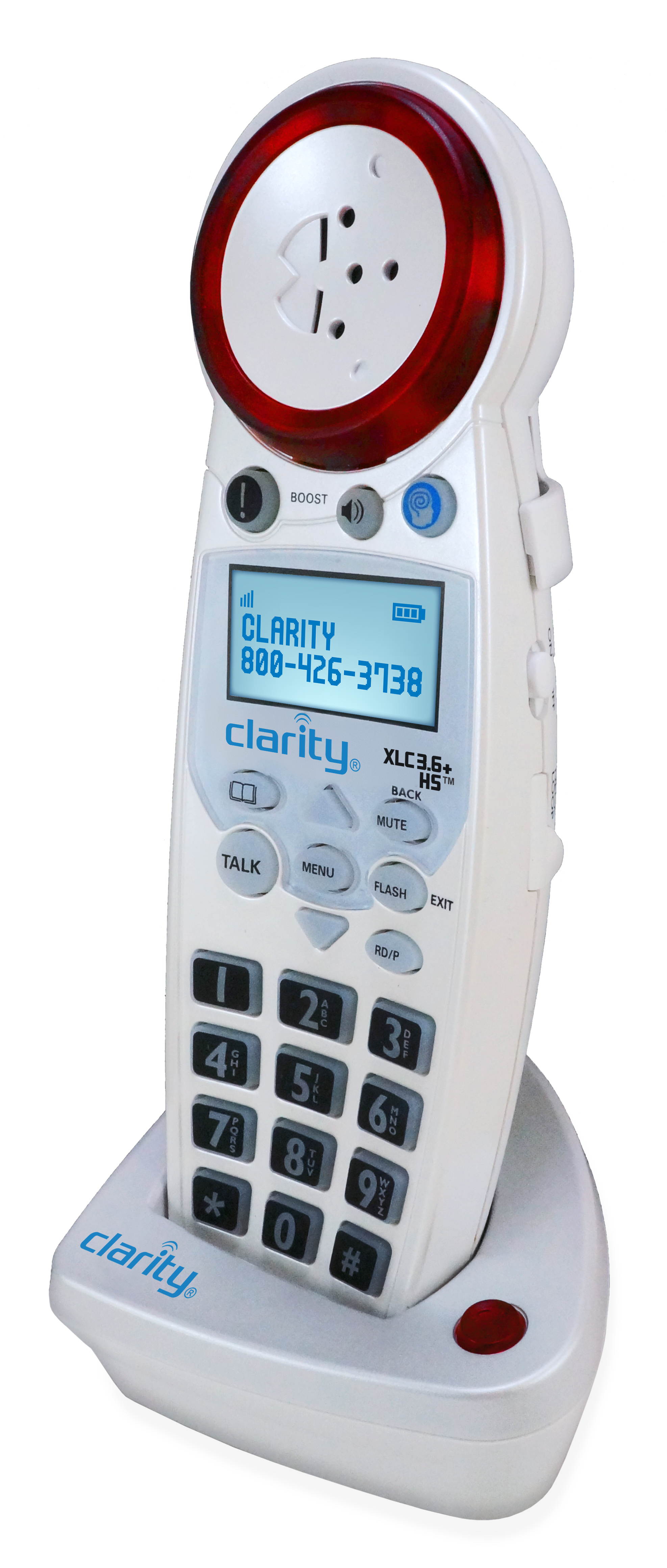 Clarity - XLC3.6+HS - Clarity XLC3.6+HS Handset - Cordless - DECT 6.0