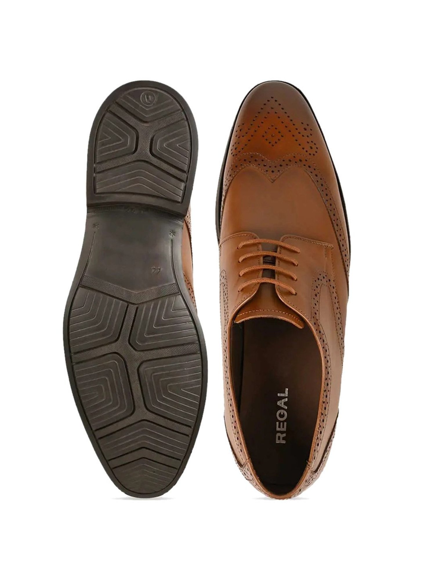 Regal Men's Brown Brogue Shoes