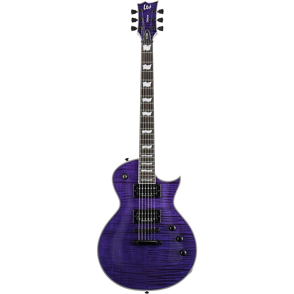 ESP LTD EC-1000 Electric Guitar (See Thru Purple)