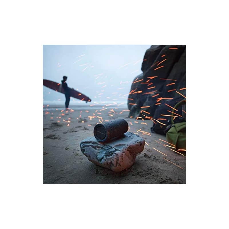 BRV360 Waterproof Portable Speaker Bluetooth Wireless Technology 360 Degree Speaker Black